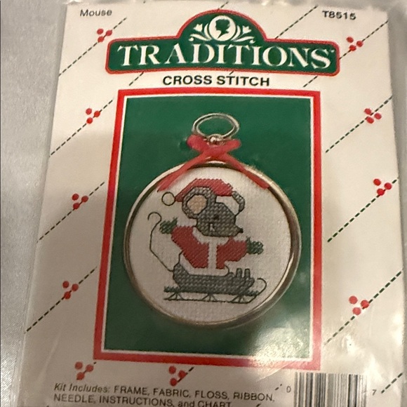 4 Vintage Cross Stitch Kits Set with Various Designs - Picture 5 of 6